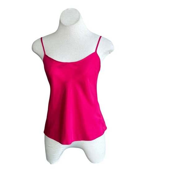 Pink Floral Babydoll Sheer Blouse with Camisole Size Small Elastic Waist - Picture 2 of 8